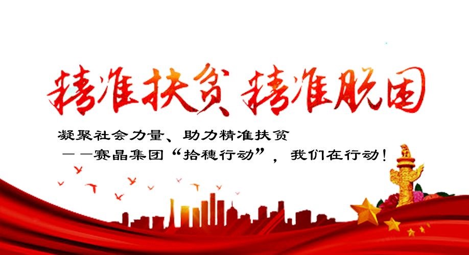 凝聚社會力量、助力精準扶貧&mdash;&mdash;賽晶集團&ldquo;拾穗行動&rdquo;，我們在行動！